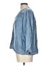 Splendid 100% Lyocell Blue 3/4 Sleeve Button-Down Shirt Size L - photo 5