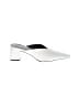 Zara 100% Leather White Mule/Clog Size EU 36 - photo 1