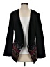Coldwater Creek Graphic Black Blazer Size XS - photo 1