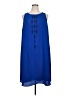 Apt. 9 100% Polyester Blue Casual Dress Size 1X - photo 1