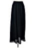 Banana Republic 100% Polyester Solid Blue Black Formal Skirt Size 4 - photo 1