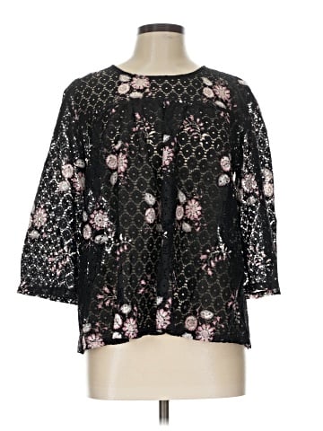 Ann Taylor LOFT 3/4 Sleeve Blouse (view 1)