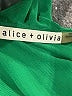 Alice + Olivia 100% Polyester Green 3/4 Sleeve Blouse Size XS - photo 8