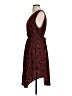 Unbranded 100% Polyester Animal Print Burgundy Casual Dress Size 5 - photo 5