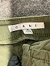 CAbi Solid Green Khaki Shorts Size 2 - photo 3