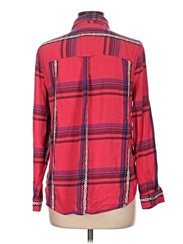 American Eagle Outfitters Long Sleeve Button-Down Shirt (view 2)