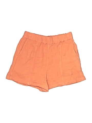Madewell Easy Pull-On Shorts in Lightspun (view 1)