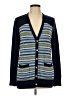 Eddie Bauer 100% Cotton Blue Cardigan Size L - photo 1