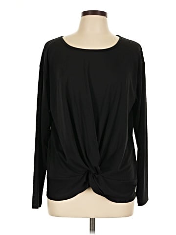 DKNY Long Sleeve Top (view 1)