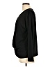 DKNY 100% Polyester Black Long Sleeve Top Size L - photo 5