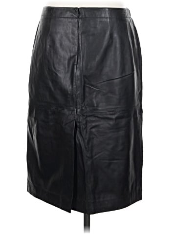 Calvin Klein Leather Skirt (view 2)