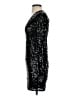 Express 100% Polyester Stars Black Cocktail Dress Size XS - photo 5