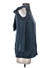 Slate & Willow 100% Polyester Blue Long Sleeve Blouse Size XS - photo 4
