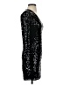Express 100% Polyester Stars Black Cocktail Dress Size XS - photo 4