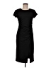 Nine West Solid Black Casual Dress Size M - photo 1