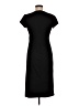 Nine West Solid Black Casual Dress Size M - photo 2