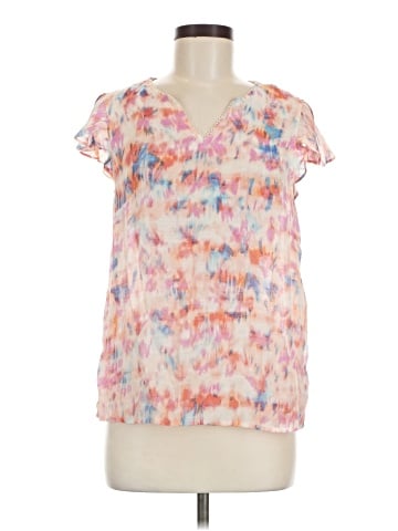 NANETTE Nanette Lepore Short Sleeve Blouse (view 1)