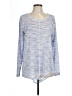 Akemi + Kin Blue Long Sleeve T-Shirt Size L - photo 1