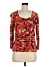 Chico's Red 3/4 Sleeve T-Shirt Size Med (1) - photo 1