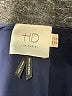 HD in Paris 100% Polyester Blue Short Sleeve Blouse Size 6 - photo 7