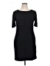 Gap Solid Black Casual Dress Size 14 - photo 1
