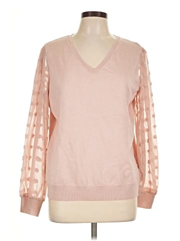 Adrianna Papell Long Sleeve Blouse (view 1)