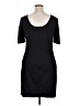 Gap Solid Black Casual Dress Size 14 - photo 2