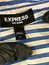Express 100% Cotton Stripes Blue Long Sleeve Button-Down Shirt Size L - photo 4