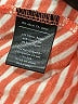 Deletta Stripes Orange Short Sleeve Turtleneck Size XS - photo 8