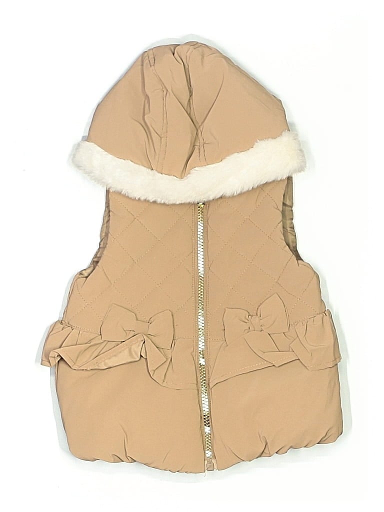 Pre-owned Nannette Babies' Vest In Tan
