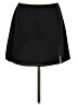 Uniqlo Solid Black Casual Skirt Size L - photo 1