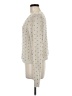 Tildon 100% Cotton Polka Dots Ivory Cardigan Size M - photo 5