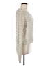 Tildon 100% Cotton Polka Dots Ivory Cardigan Size M - photo 4