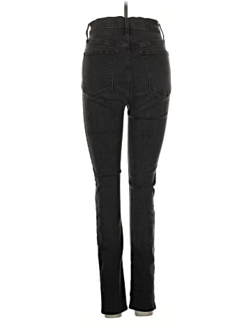 Madewell 11" High-Rise Skinny Jeans in Lunar Wash (view 2)