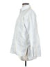 Zara Basic Stripes Ivory Long Sleeve Button-Down Shirt Size S - photo 5