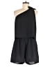 Fashion 100% Polyester Solid Black Romper Size L - photo 1
