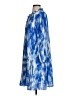 Halogen 100% Polyester Tie-dye Blue Casual Dress Size S - photo 5