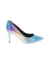 Karl Lagerfeld Paris Color Block Ombre Blue Heels Size 9 1/2 - photo 1