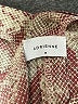 Adrienne 100% Polyester Burgundy Short Sleeve Blouse Size M - photo 7