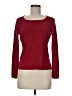 Petite Sophisticate Red Silk Pullover Sweater Size M - photo 1