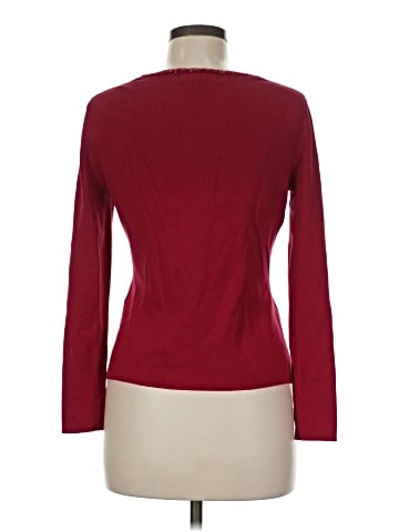 Petite Sophisticate Silk Pullover Sweater (view 2)