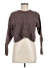 Pink Rose Brown Pullover Sweater Size M - photo 1