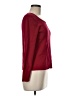 Petite Sophisticate Red Silk Pullover Sweater Size M - photo 4