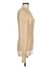 Massimo Dutti 100% Silk Tan Silk Pullover Sweater Size M - photo 4