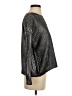 Fate Metallic Gray Pullover Sweater Size S - photo 4