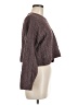 Pink Rose Brown Pullover Sweater Size M - photo 4