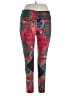 Rouge Print Red Leggings Size 1X - photo 1