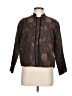 Coldwater Creek Paisley Brown Jacket Size 8 (petite) - photo 1