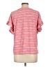 CeCe Pink Short Sleeve Top Size L - photo 2