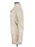 Jeanne Pierre 100% Cotton Ivory Turtleneck Sweater Size M - photo 5